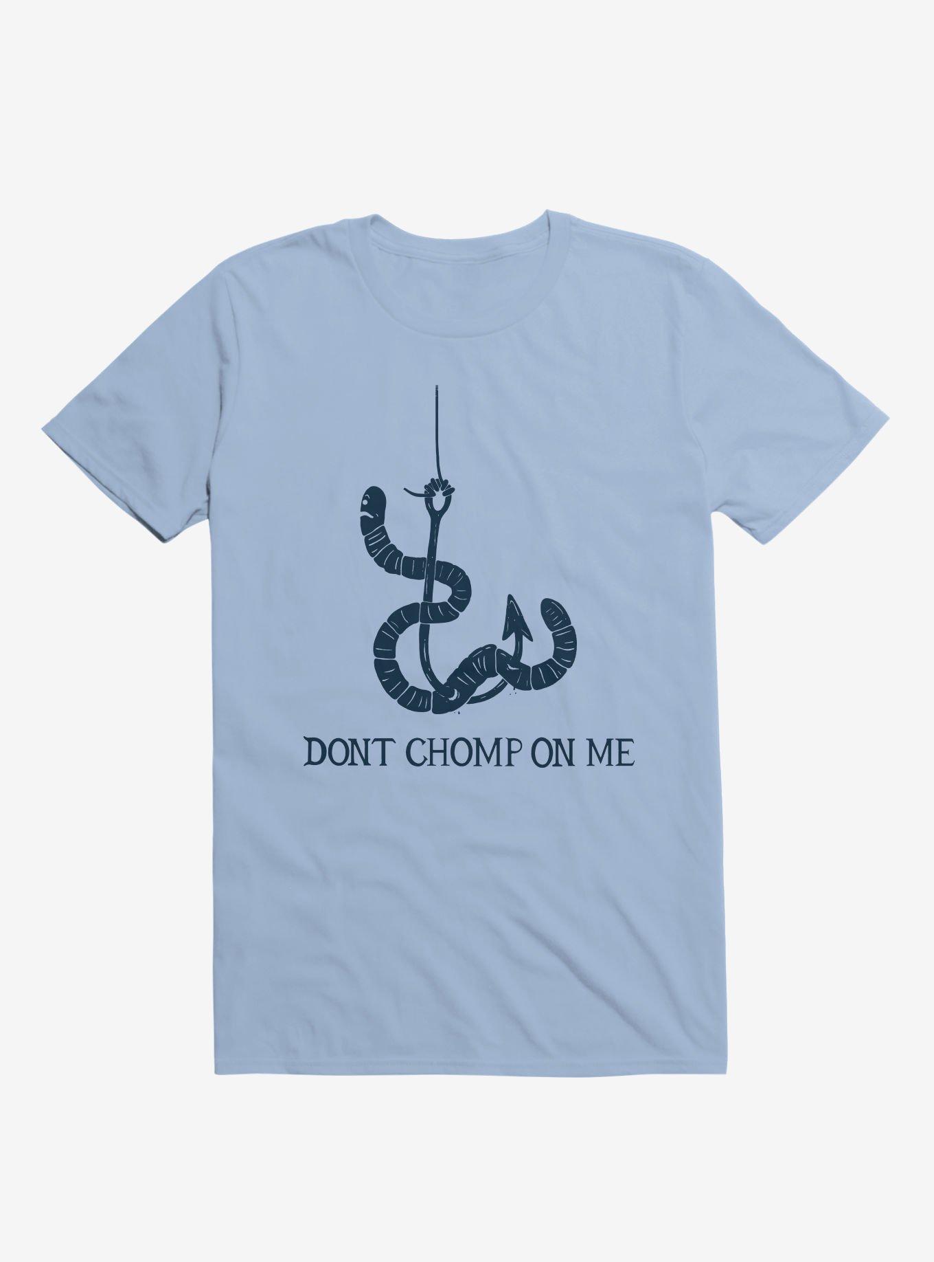 Don't Chomp On Me Lure Worm T-Shirt, , hi-res