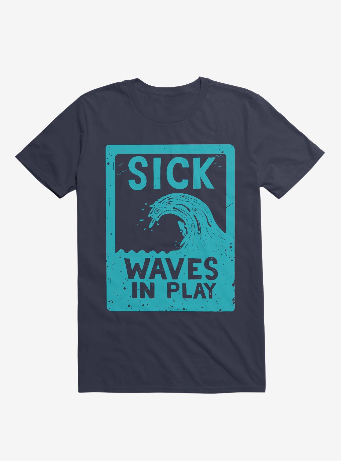 Sick Waves In Play Ocean T-Shirt, , hi-res