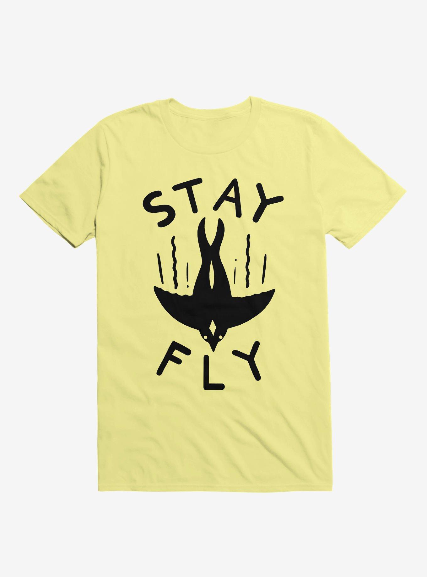 Stay Fly Bird T-Shirt, CORN SILK, hi-res