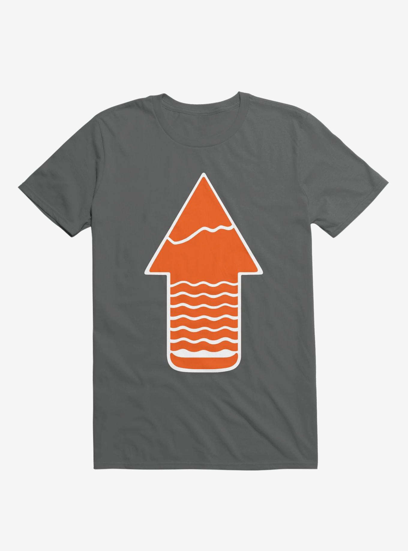 Take A Hike Up Arrow Art T-Shirt