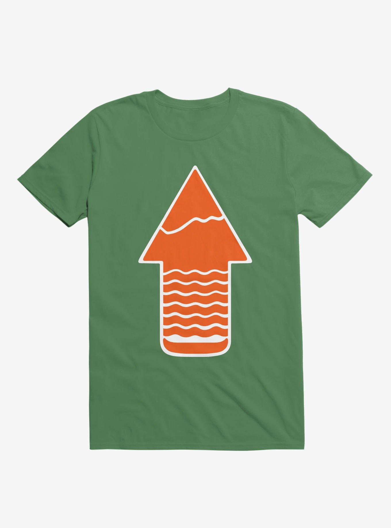 Take A Hike Up Arrow Art T-Shirt, , hi-res