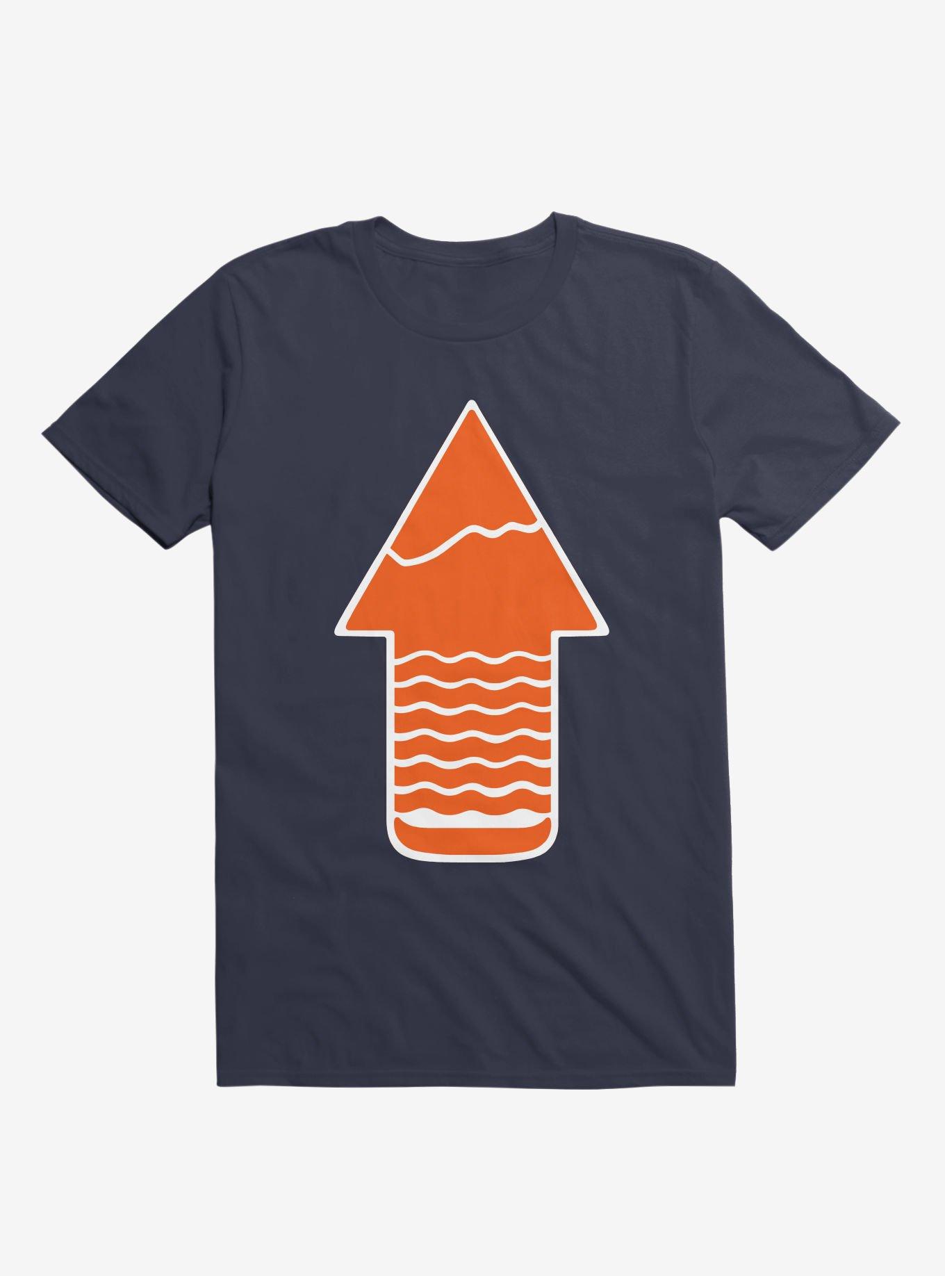 Take A Hike Up Arrow Art T-Shirt, , hi-res