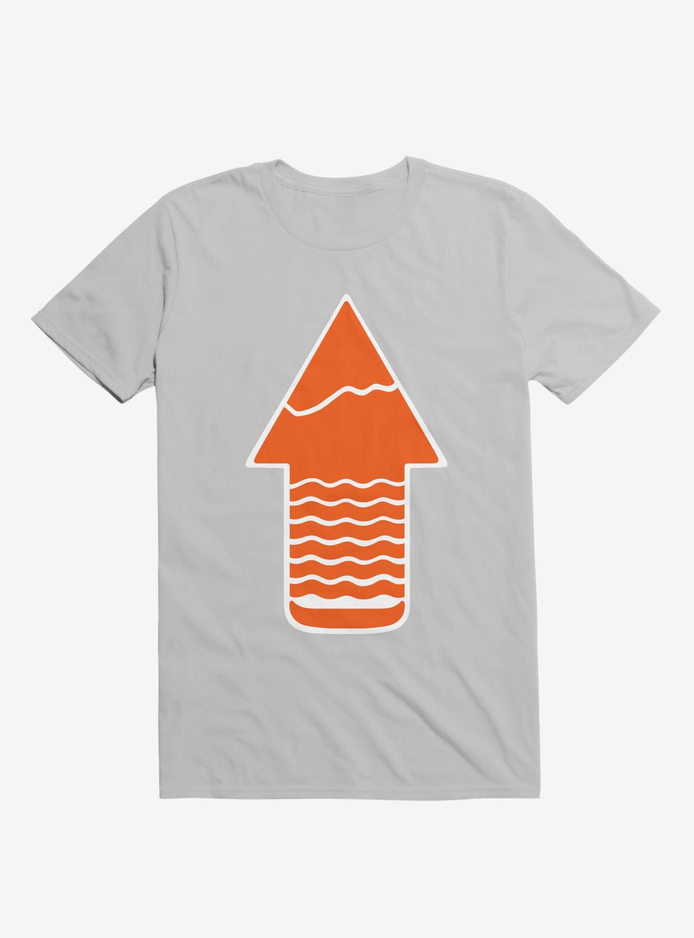 Take A Hike Up Arrow Art T-Shirt, , hi-res