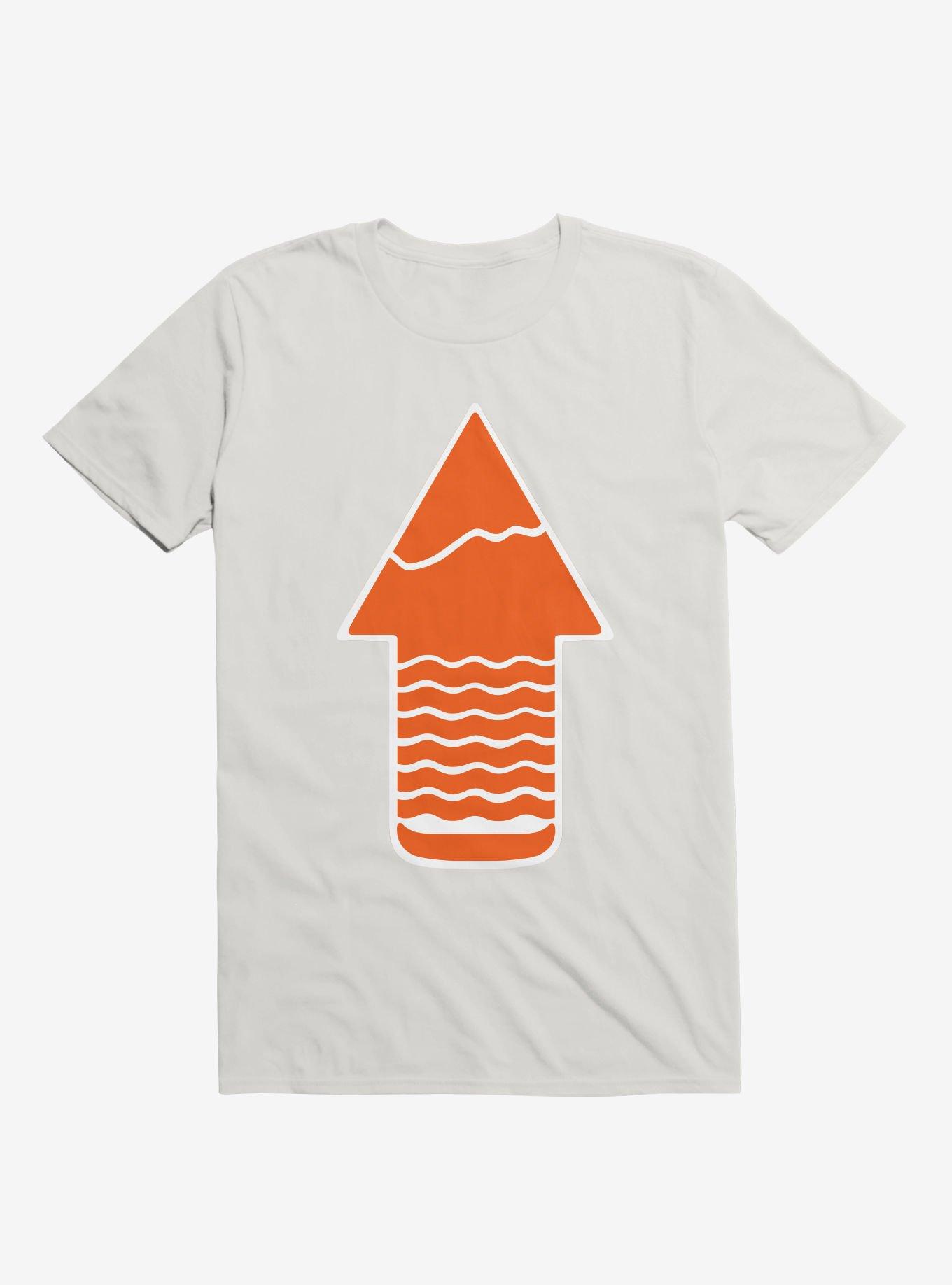 Take A Hike Up Arrow Art T-Shirt, , hi-res