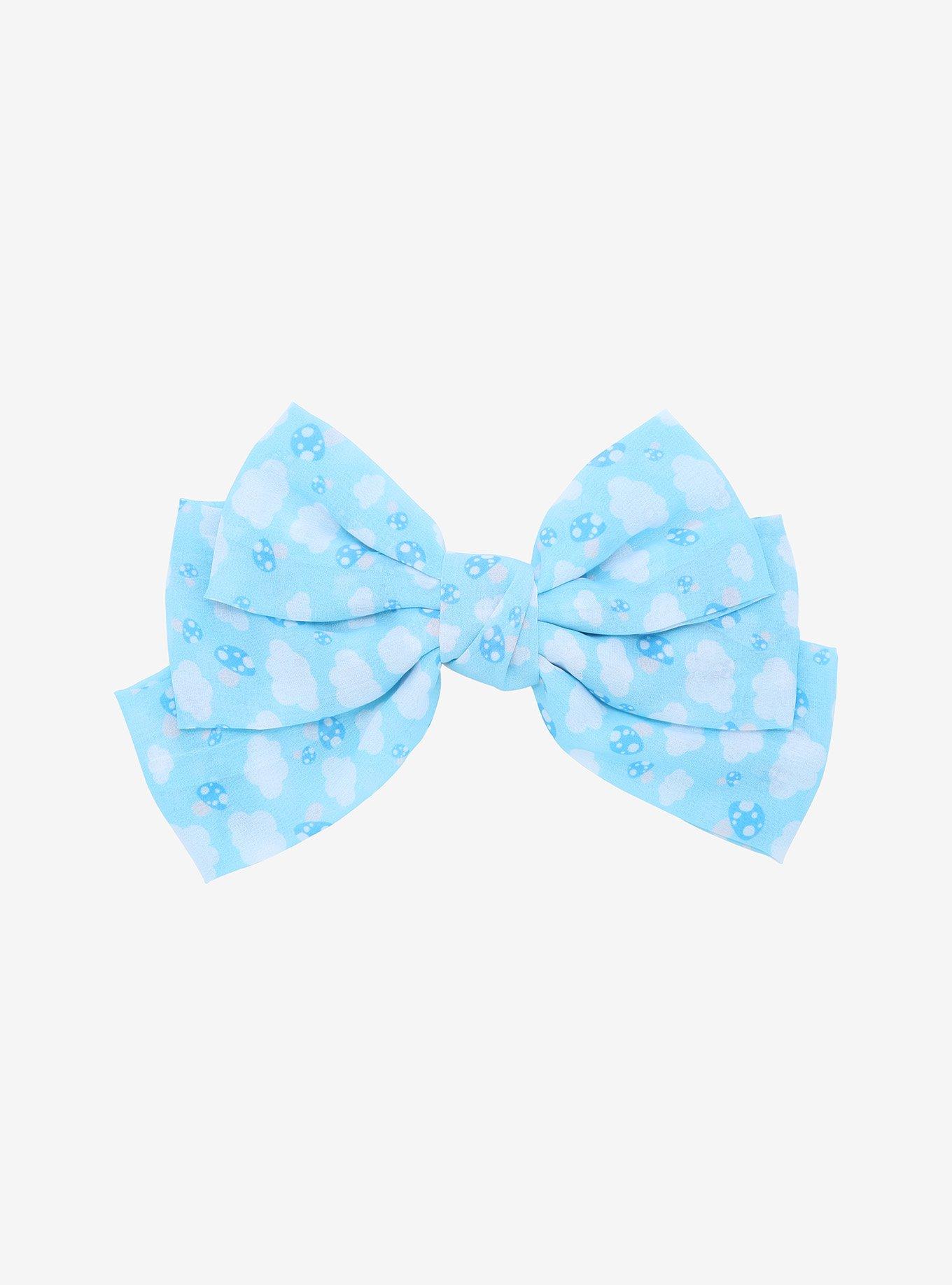 Blue Mushroom Hair Bow | Hot Topic