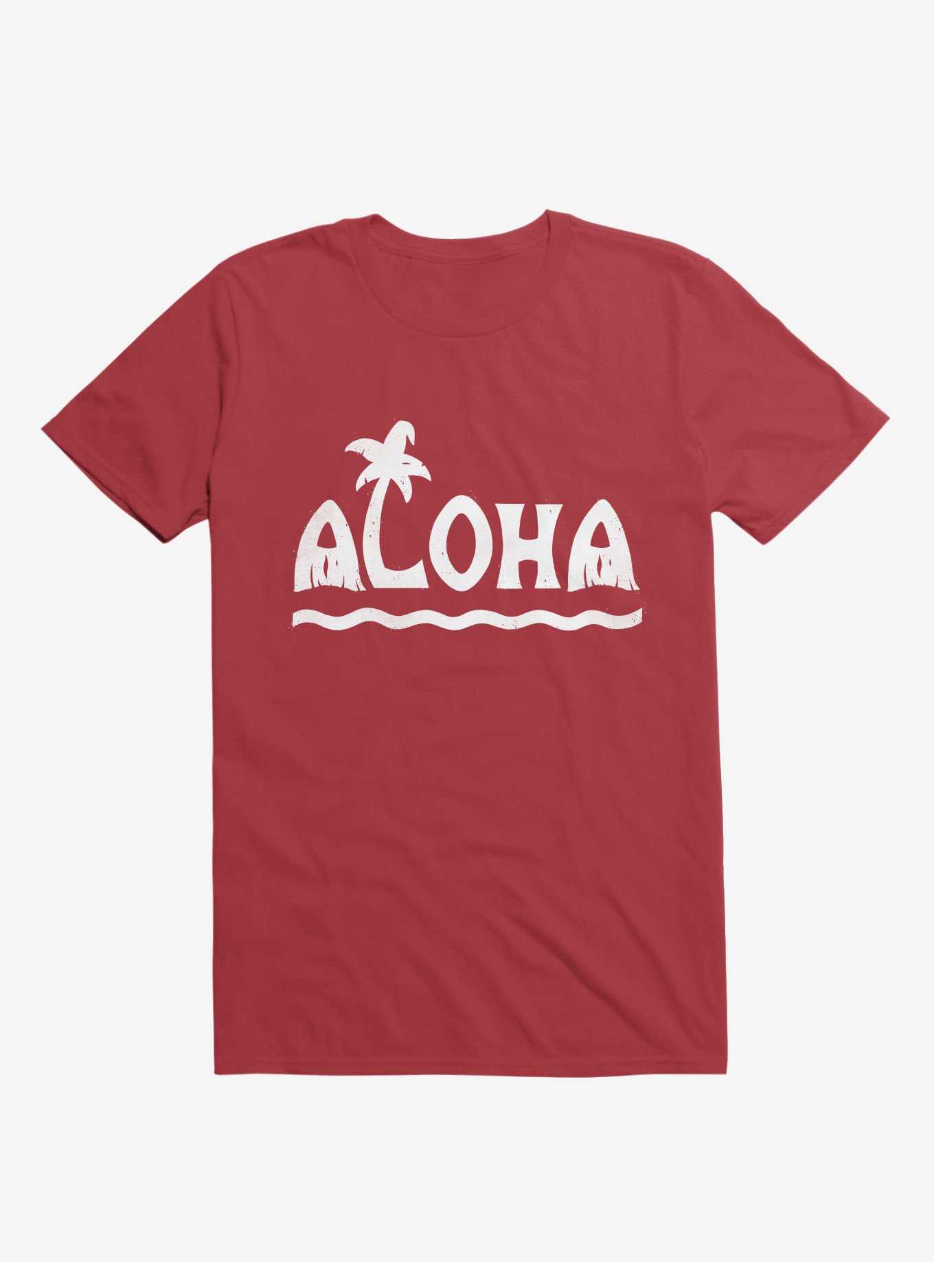 Aloha! Beach Palm Tree T-Shirt, , hi-res