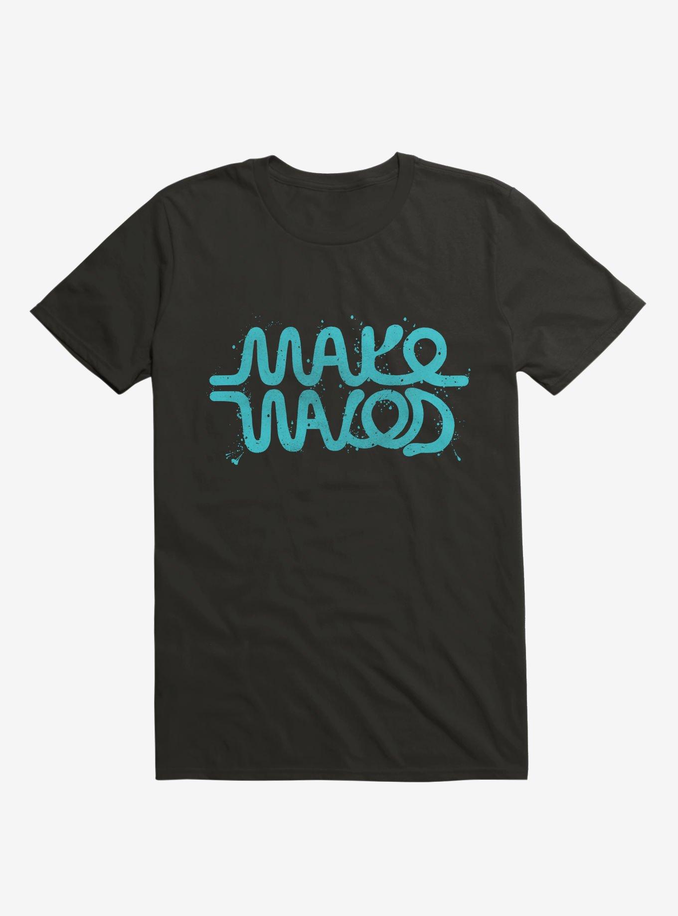 Make Waves T-Shirt, BLACK, hi-res