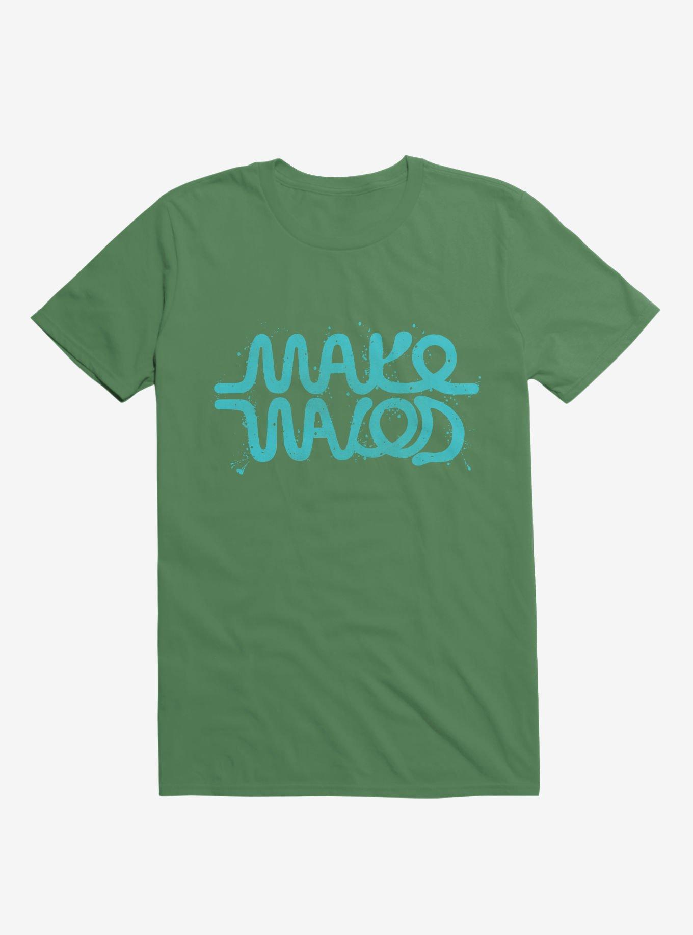 Make Waves T-Shirt, KELLY GREEN, hi-res