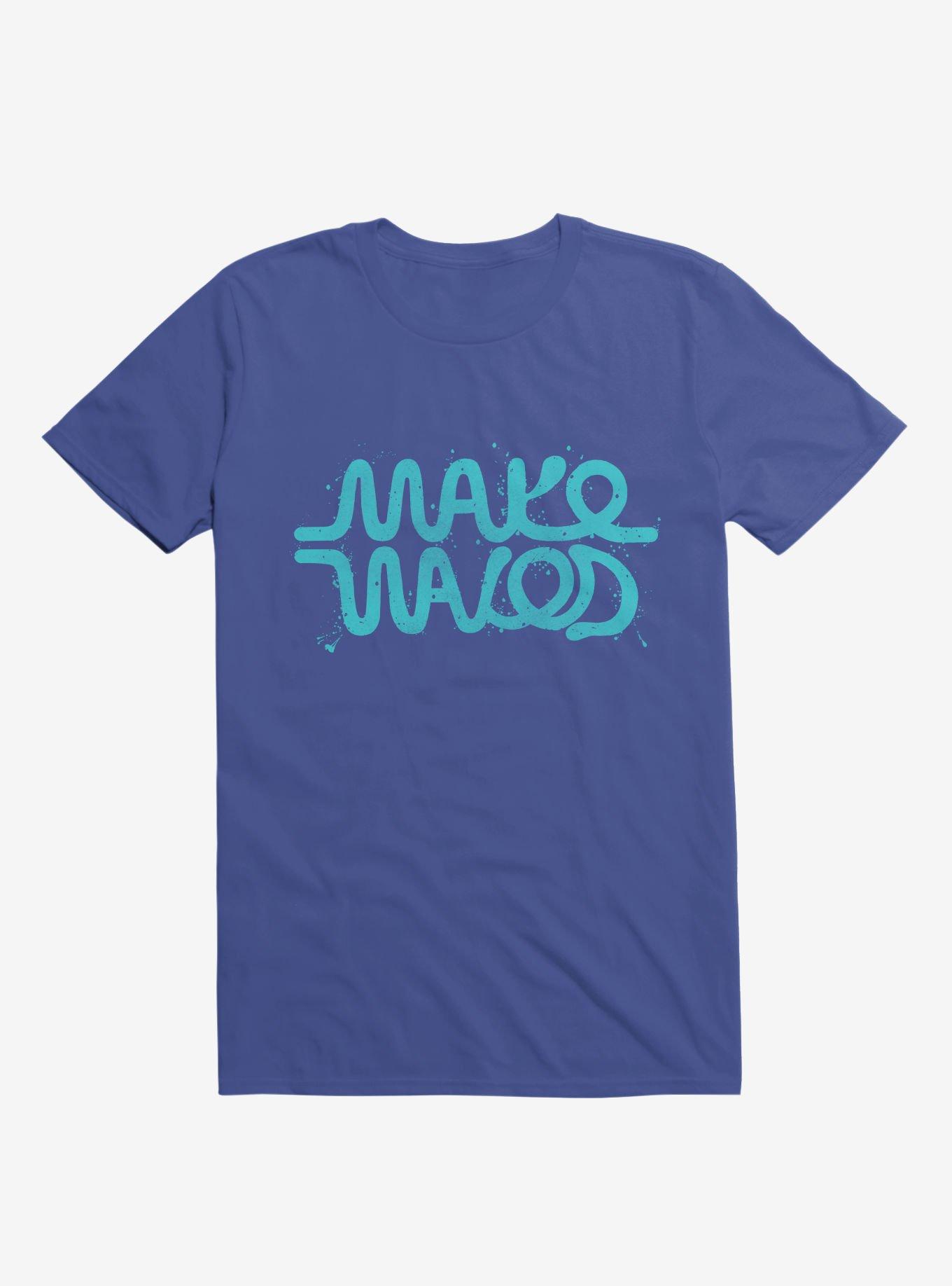 Make Waves T-Shirt, ROYAL, hi-res