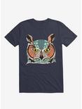 Owl Art T-Shirt, NAVY, hi-res