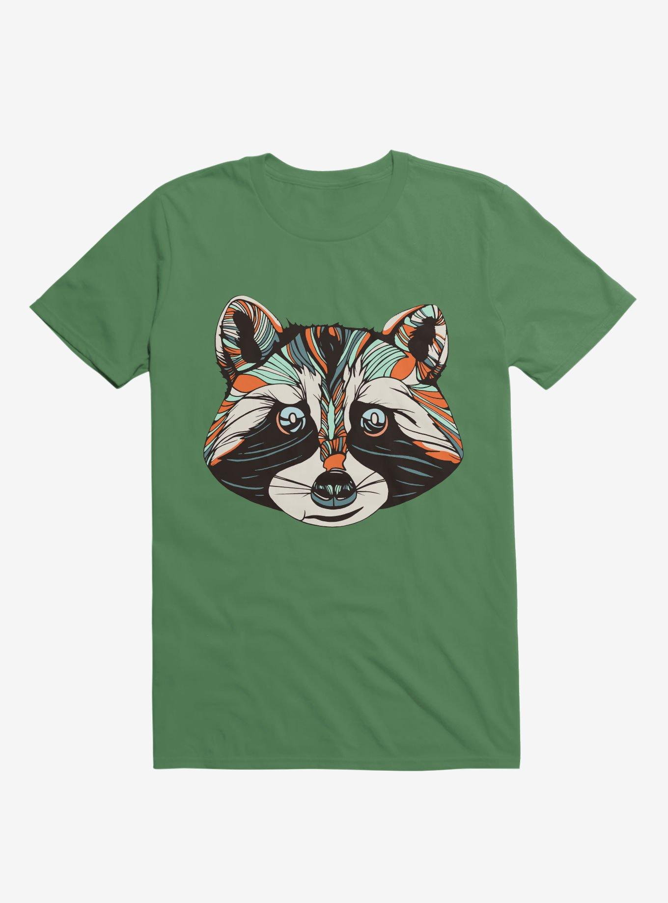 Raccoon Art T-Shirt, , hi-res