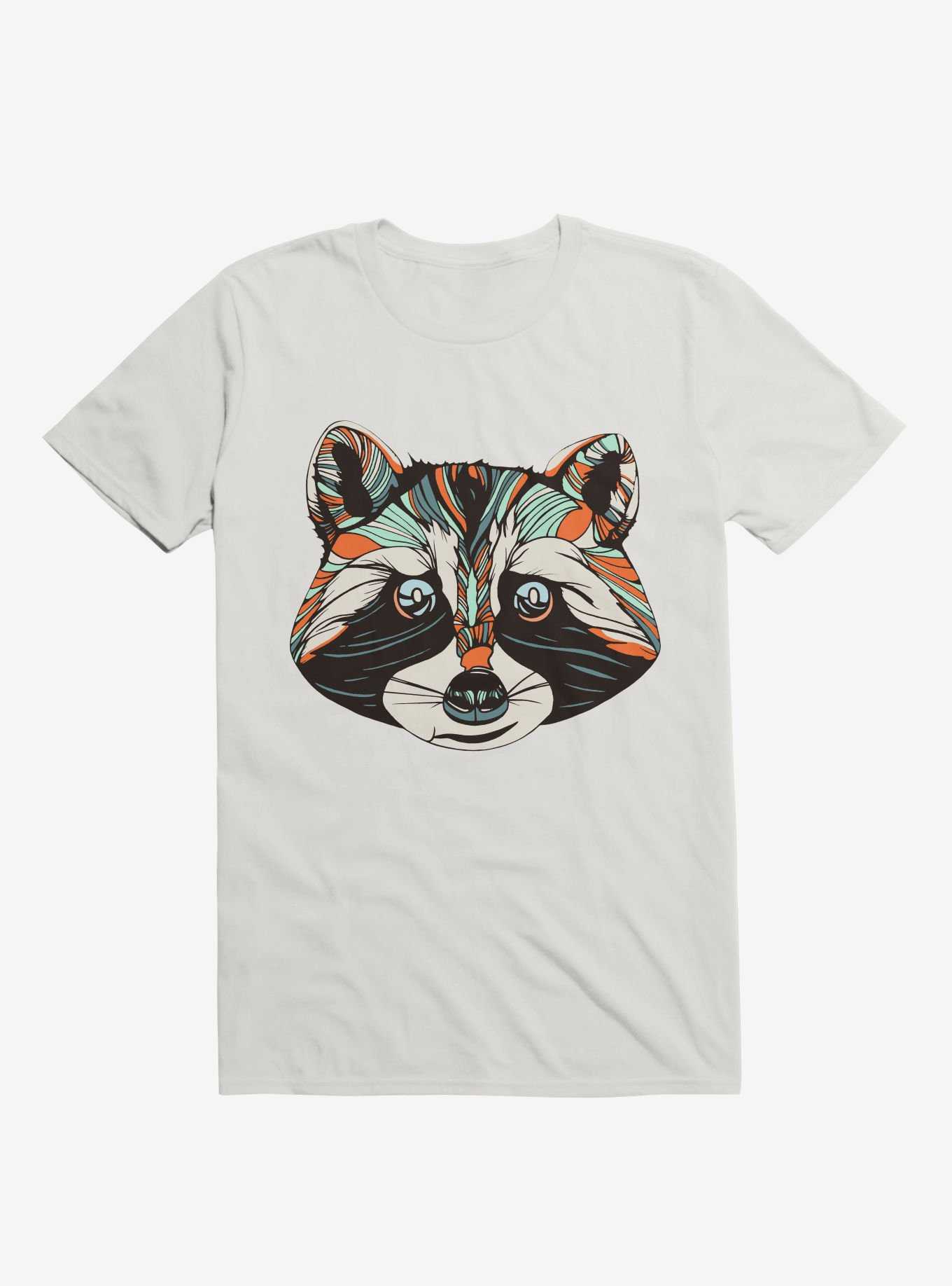 Raccoon Art T-Shirt, , hi-res