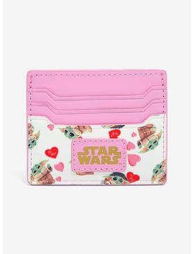 Star Wars The Mandalorian Grogu Hearts Cardholder - BoxLunch Exclusive, , hi-res