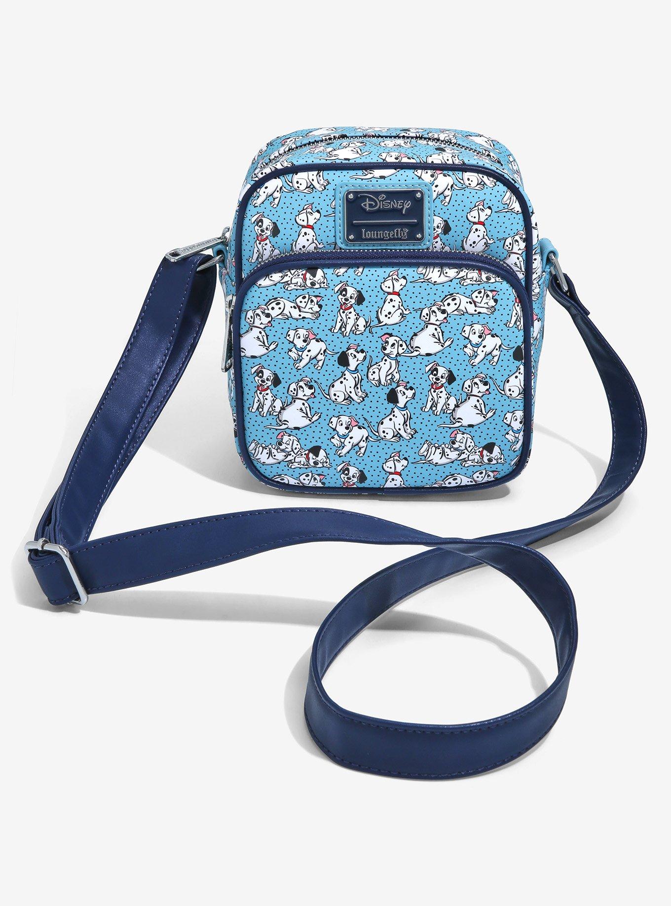 Loungefly Disney 101 Dalmatians Puppies Allover Print Crossbody Bag - BoxLunch  Exclusive