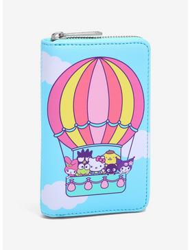 Loungefly Sanrio Hello Kitty & Friends Hot Air Balloon Small Zip Wallet - BoxLunch Exclusive, , hi-res
