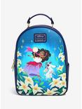 Loungefly Disney The Hunchback of Notre Dame Esmeralda & Djali Floral Mini Backpack - BoxLunch Exclusive, , hi-res