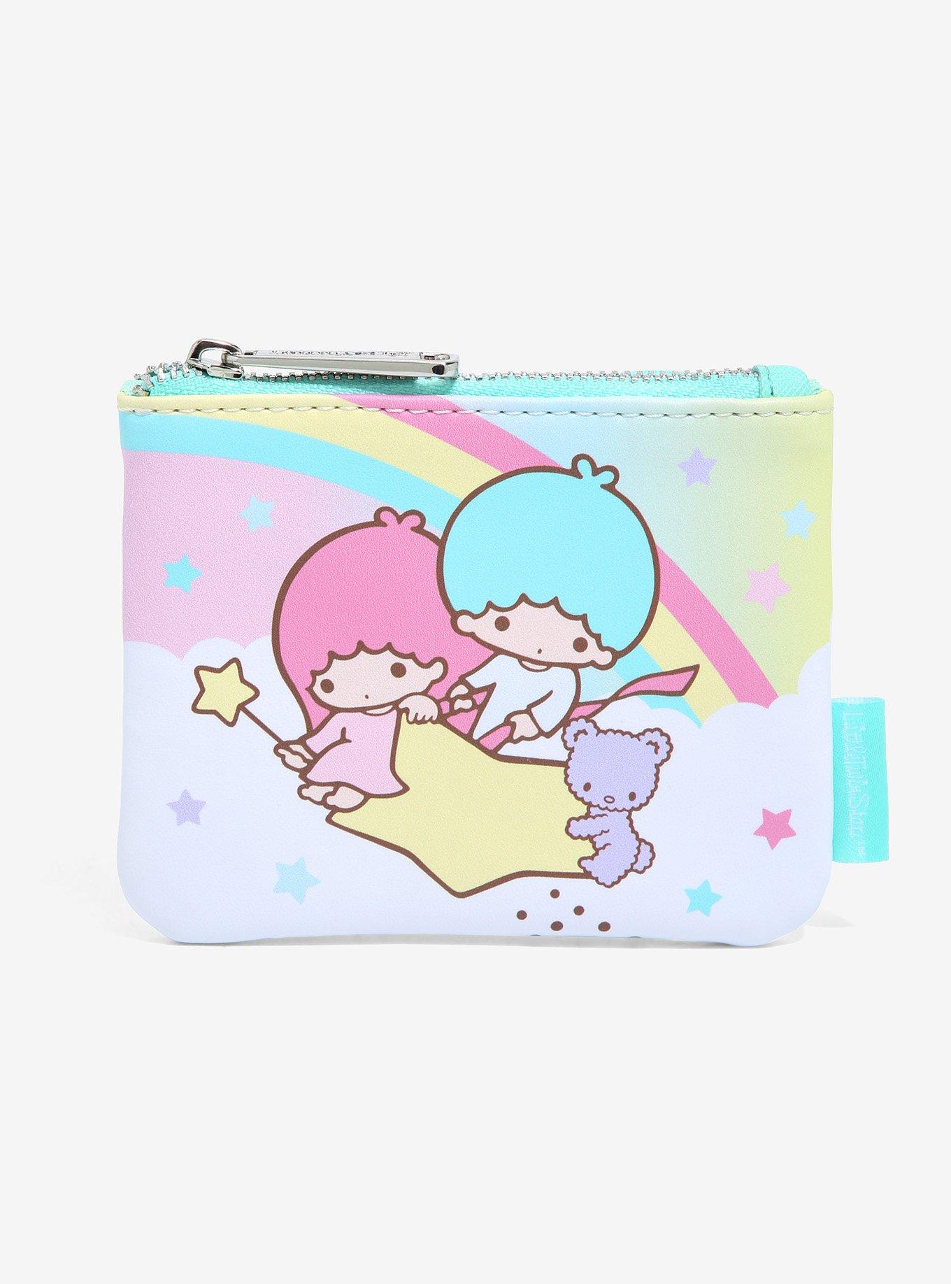 Loungefly Sanrio Little Twin Stars Rainbow Coin Purse - BoxLunch Exclusive, , hi-res