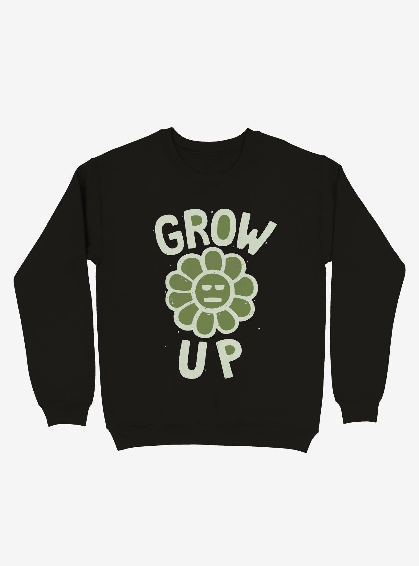 Grow Up Flower Sweatshirt, , hi-res