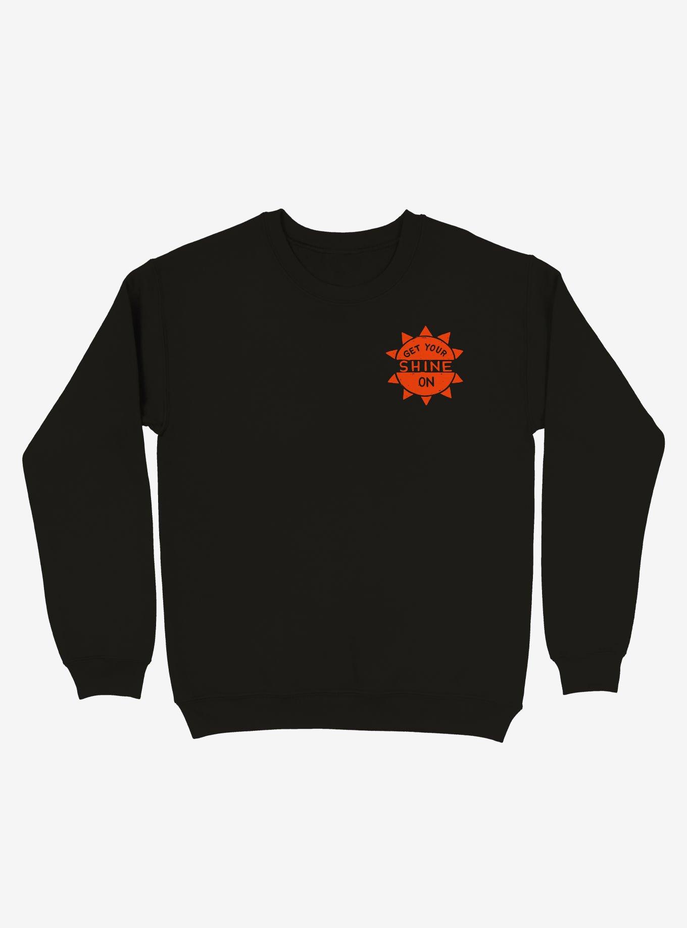 Get Your Shine On Sweatshirt, BLACK, hi-res
