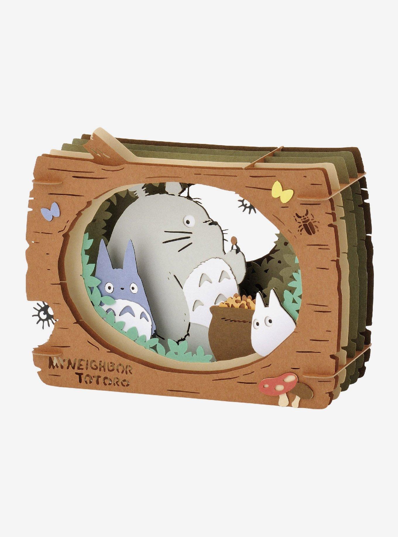 Studio Ghibli My Neighbor Totoro Totoro in Log Paper Theater, , hi-res