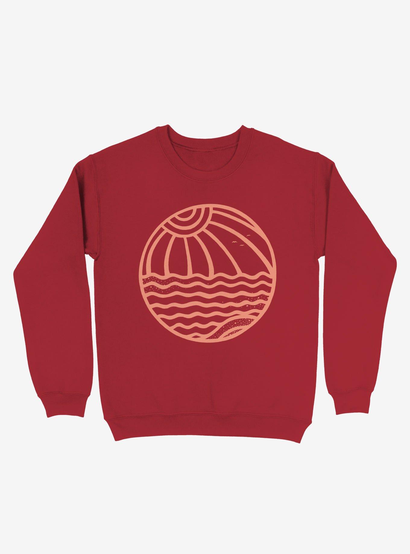 Beach Ball Art Sweatshirt, , hi-res