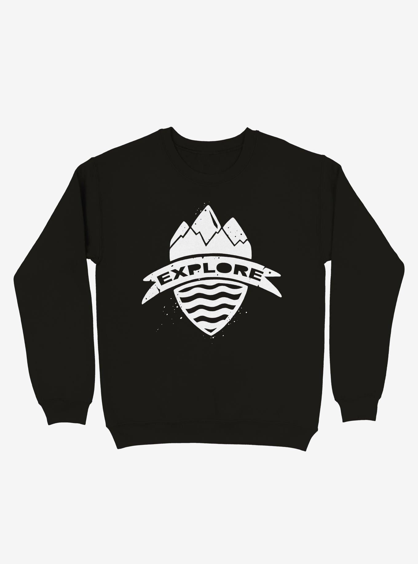 Explorer's Crest Sweatshirt, , hi-res