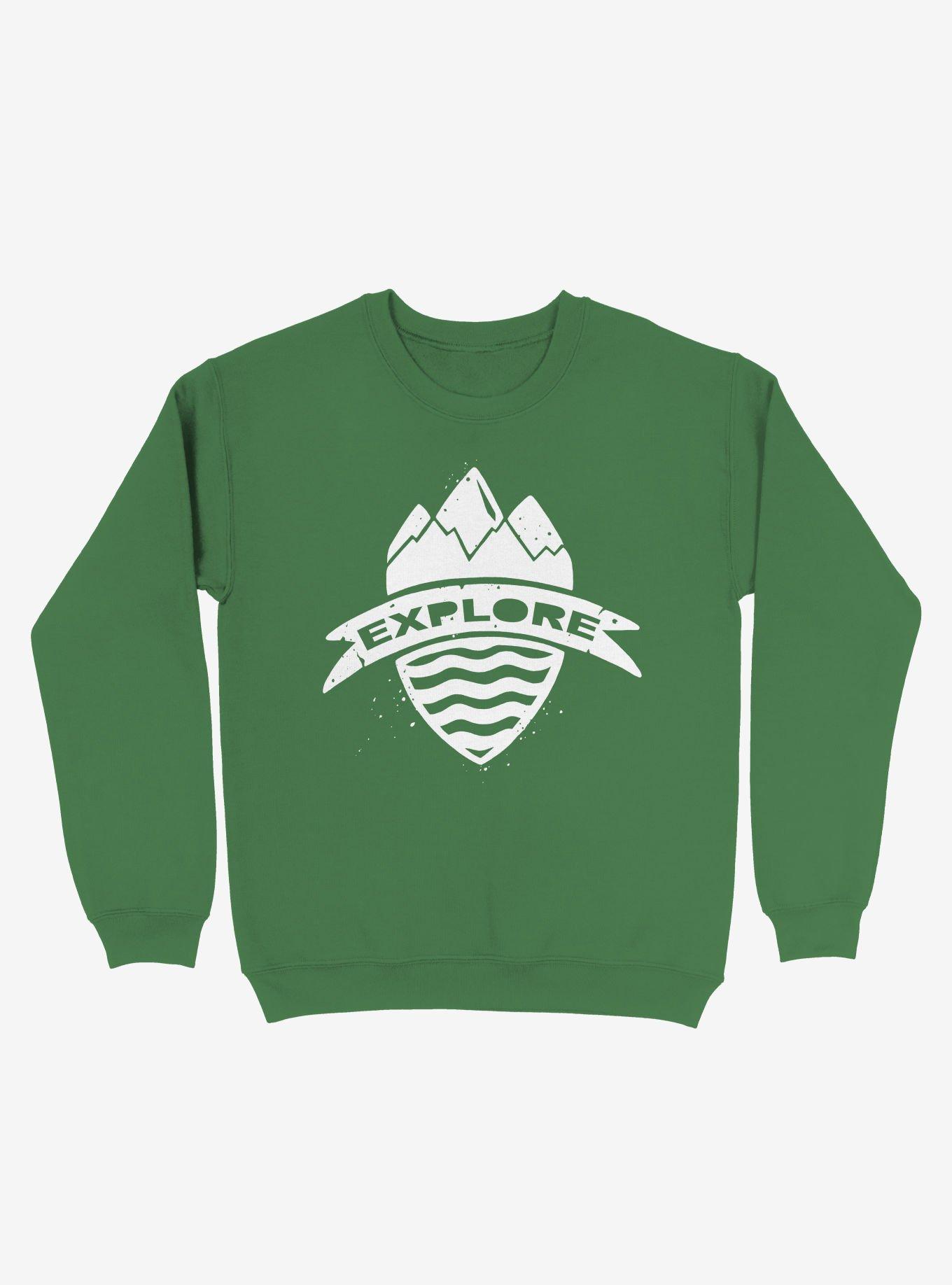 Explorer's Crest Sweatshirt, , hi-res