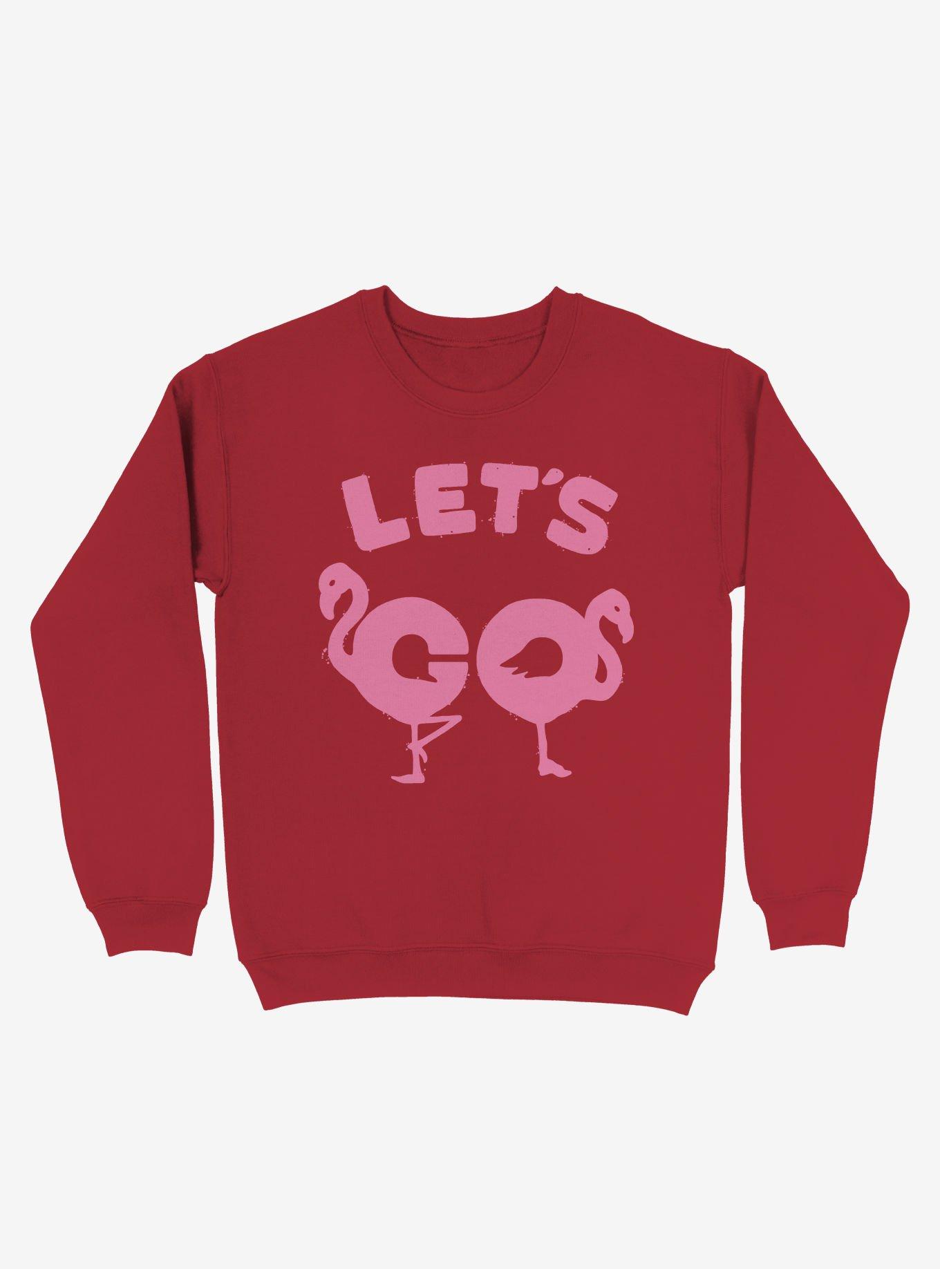 Let's Go Flamingo! Sweatshirt, , hi-res