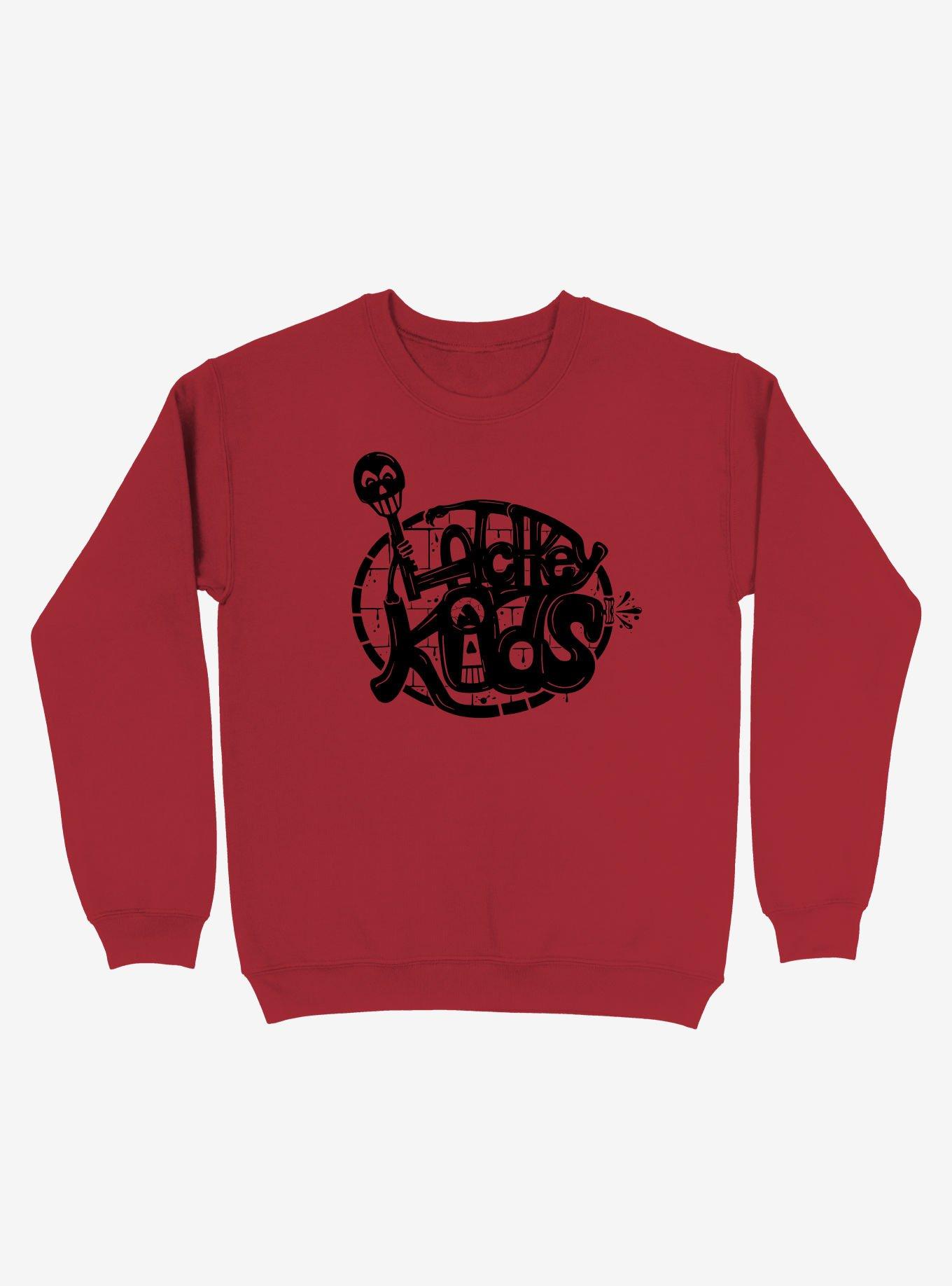 Latchkey Kids Sweatshirt, RED, hi-res