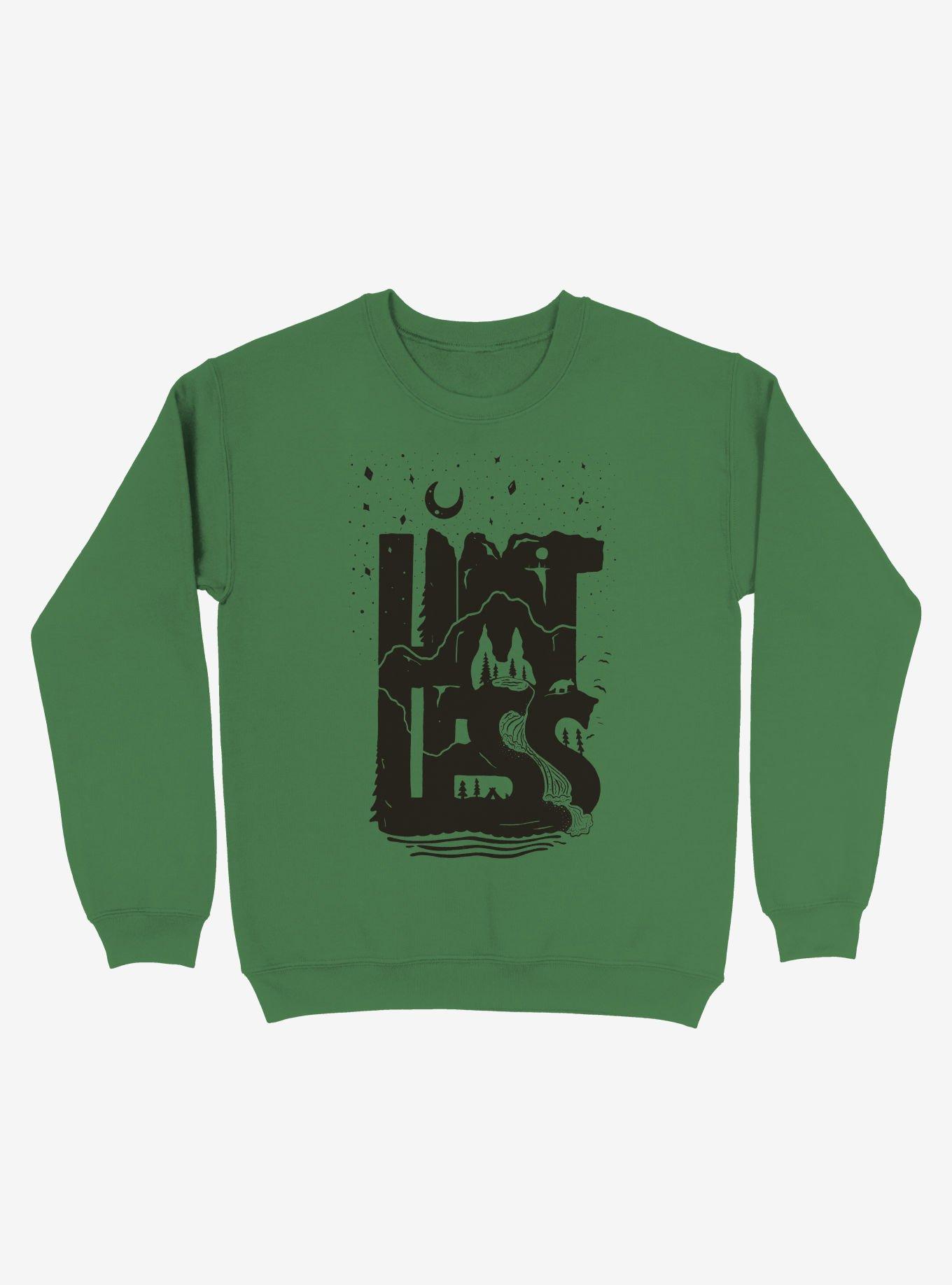 Limitless Forest Sweatshirt, , hi-res