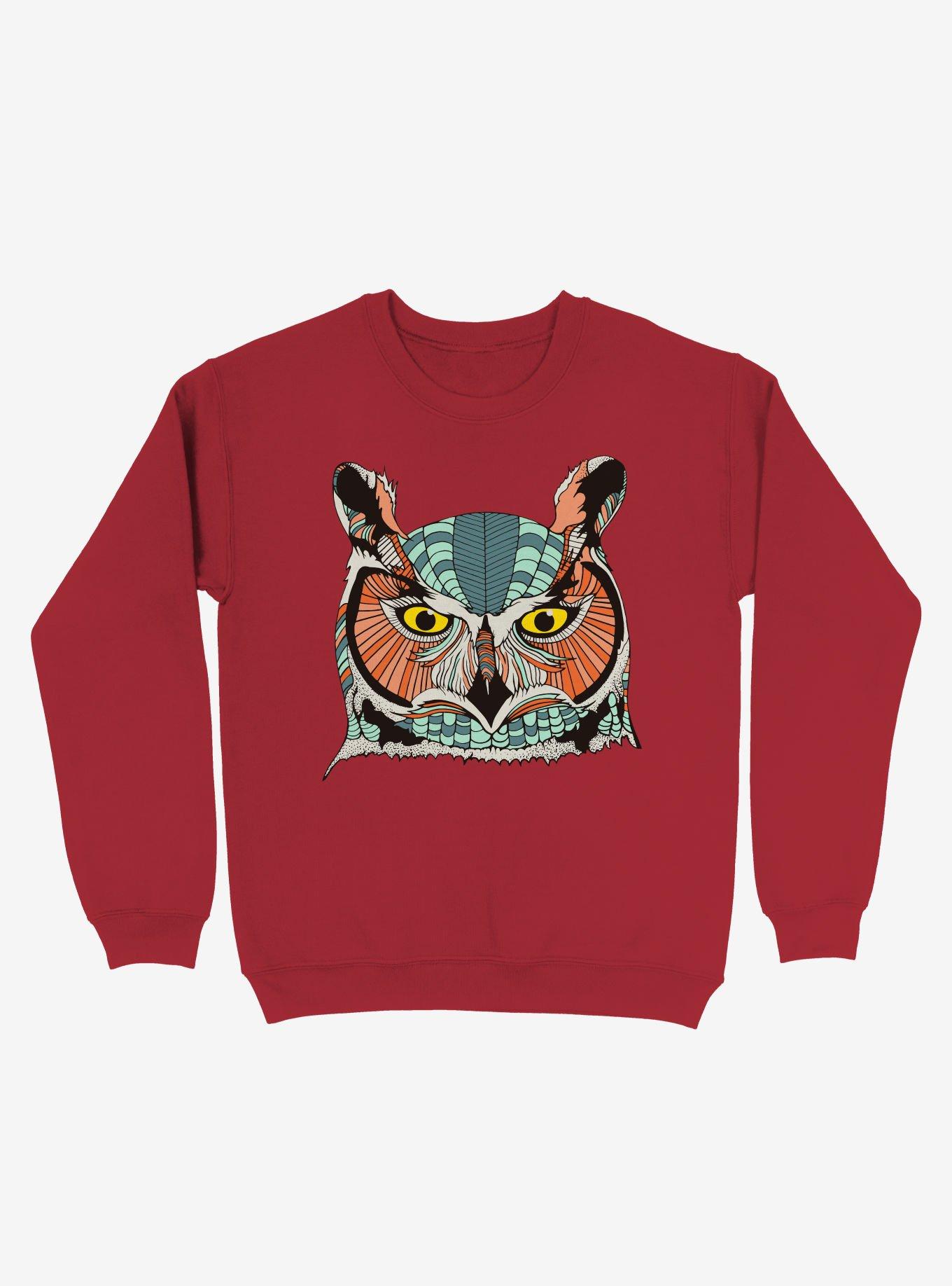 Owl Art Sweatshirt, , hi-res