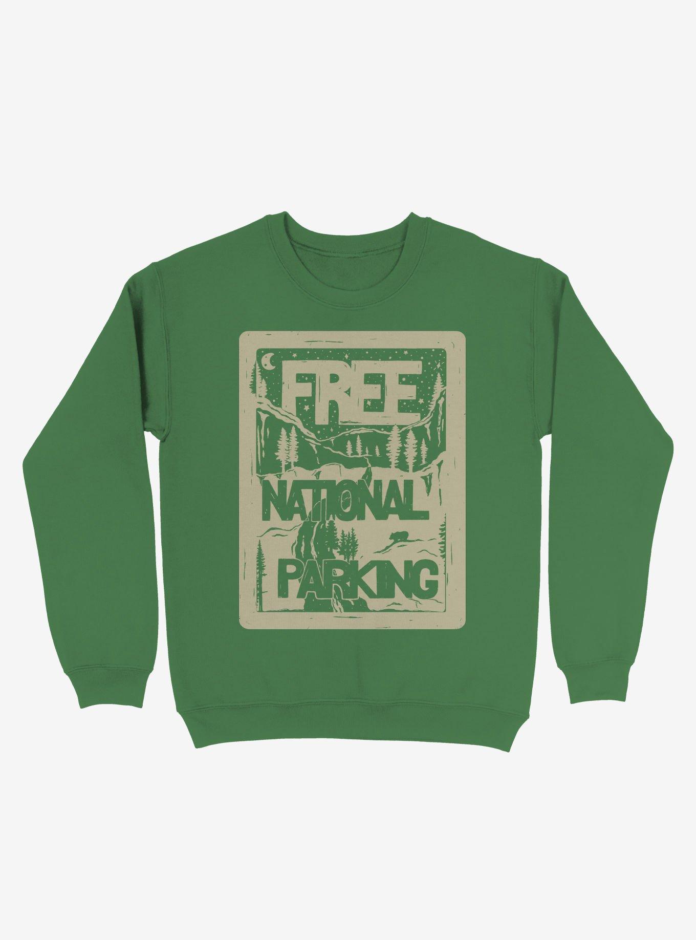 Free National Parking Forest Sweatshirt, , hi-res