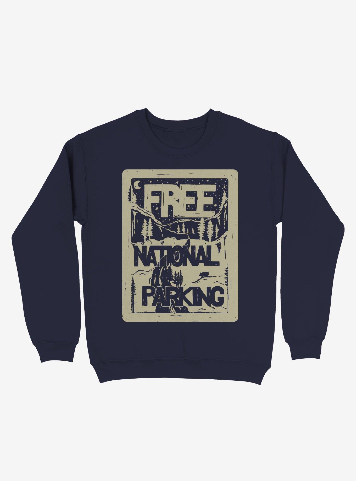 Free National Parking Forest Sweatshirt, , hi-res