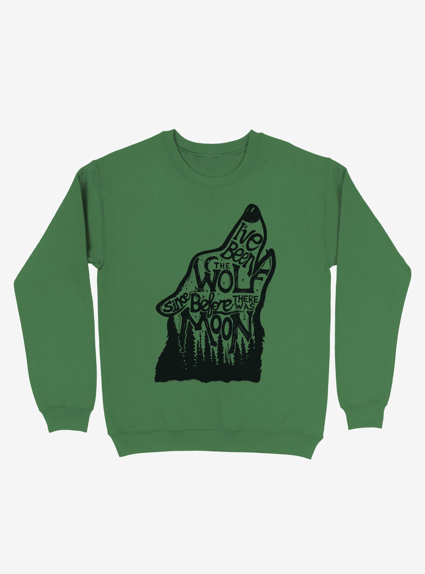 I've Been The Wolf Since Before There Was A Moon Sweatshirt, , hi-res