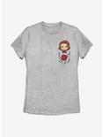 Marvel Black Widow Tiny Womens T-Shirt, ATH HTR, hi-res