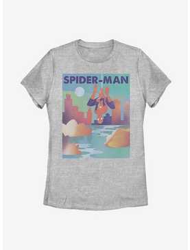 Marvel Spider-Man City Scene Womens T-Shirt, , hi-res