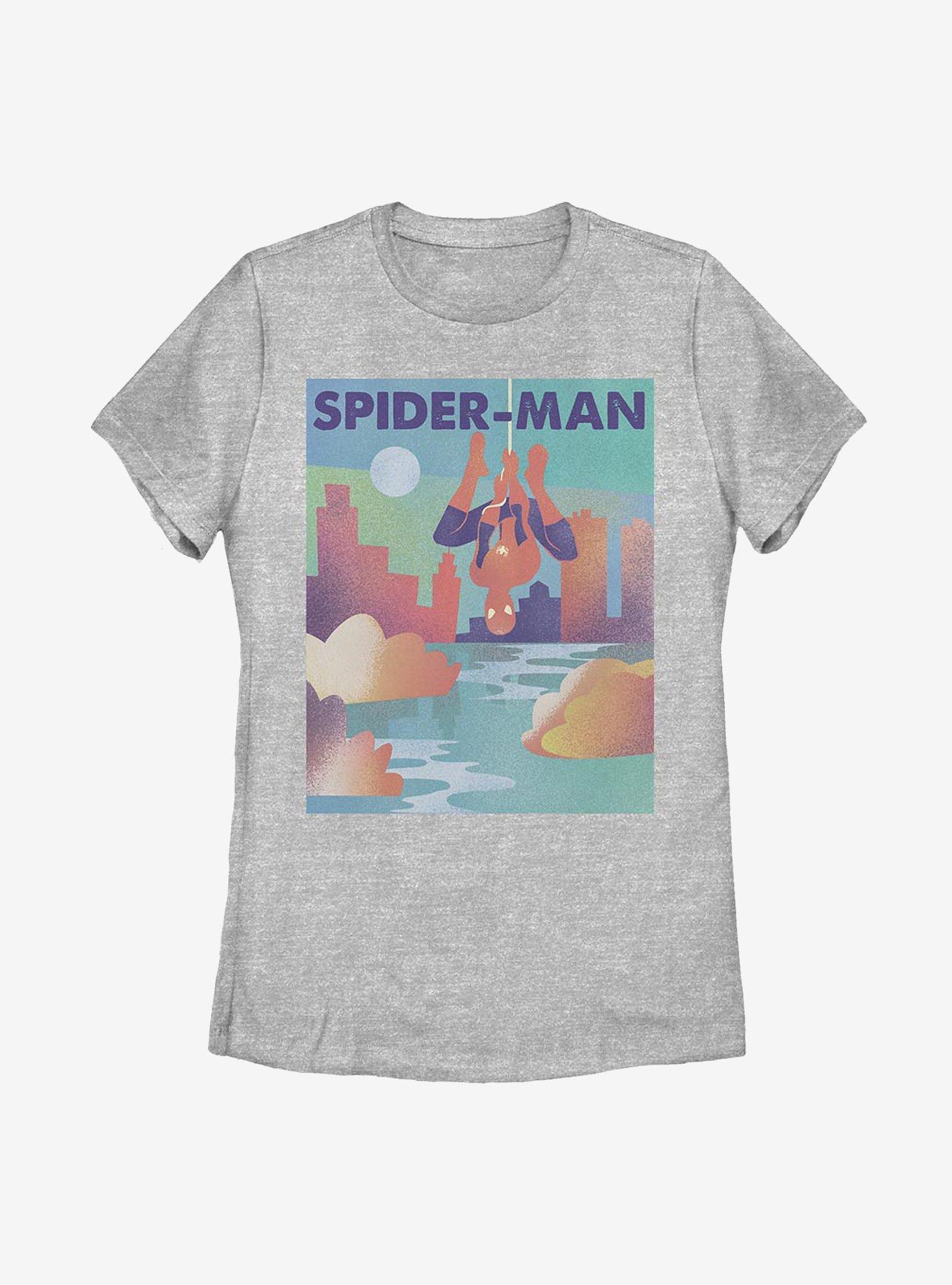 Marvel Spider-Man City Scene Womens T-Shirt, , hi-res