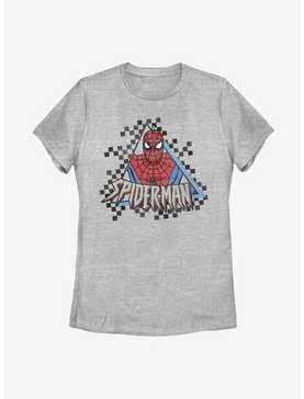 Marvel Spider-Man Spider Checked Womens T-Shirt, , hi-res
