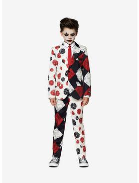 Youth Halloween Vintage Clown Suit, , hi-res