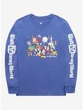 Disney Walt Disney World 50th Anniversary Mickey & Friends Long Sleeve T-Shirt - BoxLunch Exclusive, NAVY, hi-res