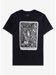 The Magician Tarot T-Shirt By Vertebrae33, BLACK, hi-res