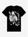 Nightcrawler Bat Girl T-Shirt By Square Apple Studios, BLACK, hi-res