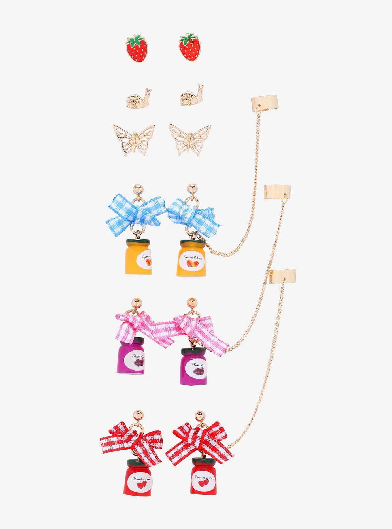 Fruit Jam Cuff Earring Set, , hi-res