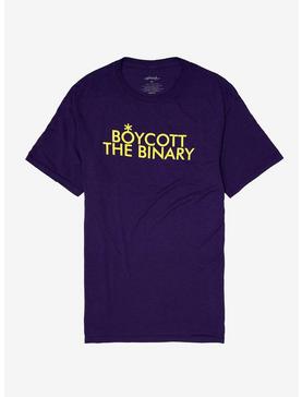 Phluid Boycott The Binary T-Shirt, , hi-res