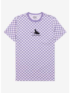 Studio Ghibli Kiki's Delivery Service Silhouette Checkered T-Shirt - BoxLunch Exclusive, , hi-res