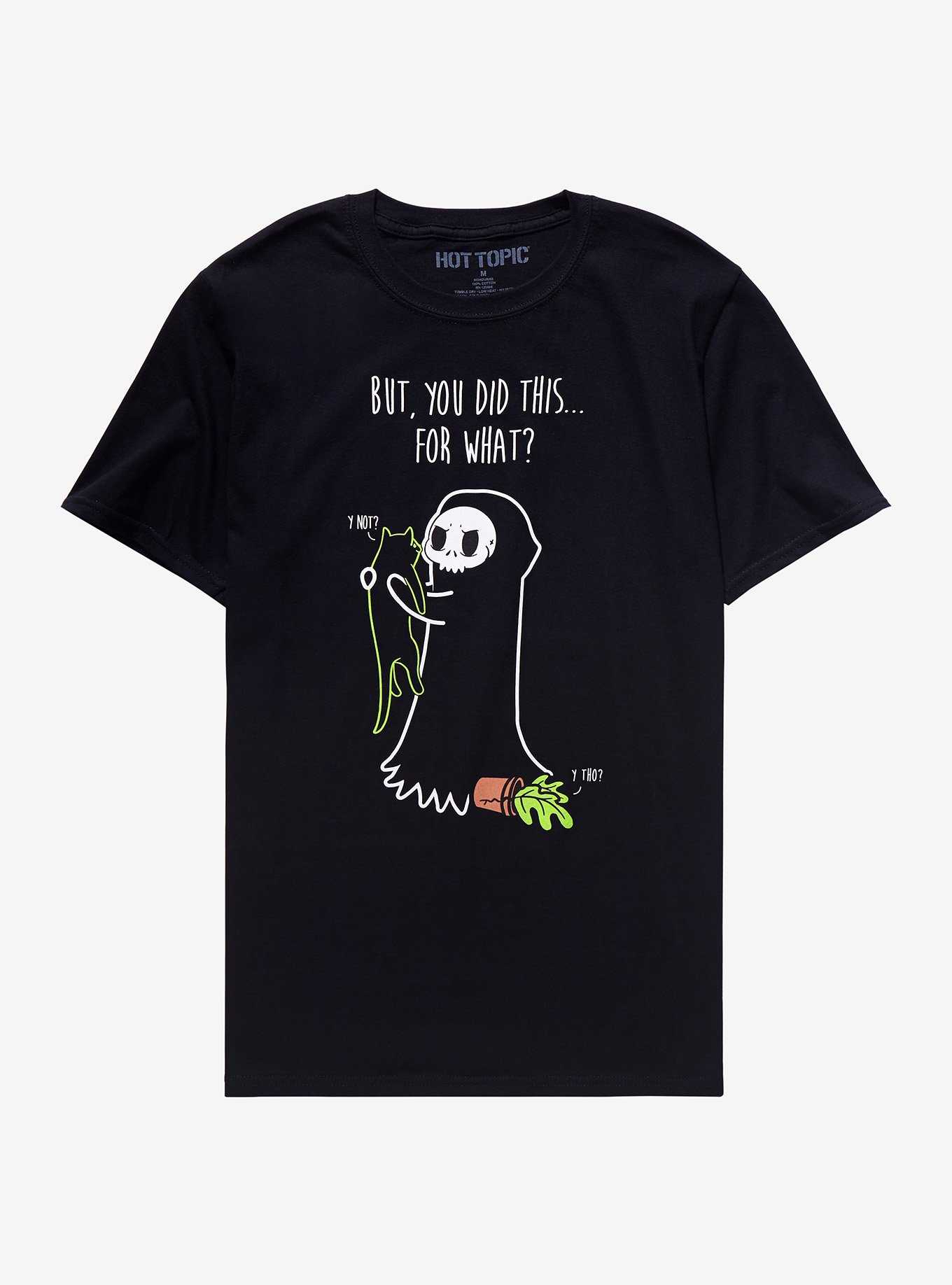 Reaper & Cat You Did This T-Shirt | Hot Topic