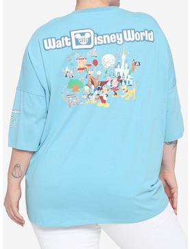 Her Universe Walt Disney World 50th Anniversary Mickey Mouse & Friends Athletic Jersey T-Shirt Plus Size, , hi-res