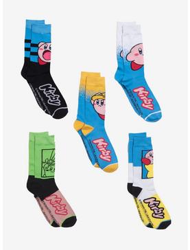 Kirby Characters Crew Socks 5 Pair, , hi-res