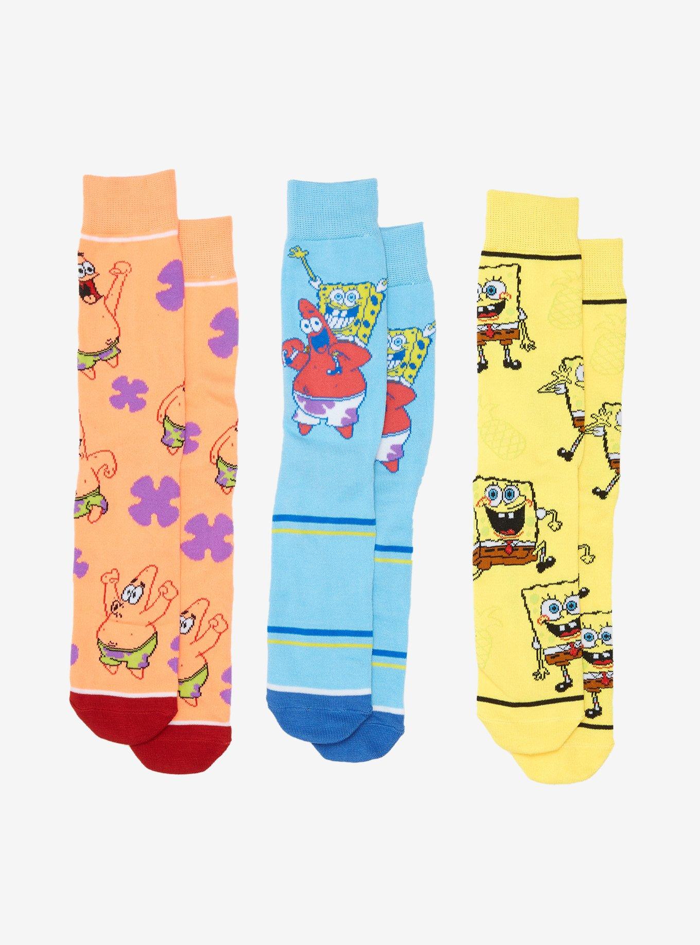 SpongeBob SquarePants Pineapple Gift Box Sock Set, , hi-res