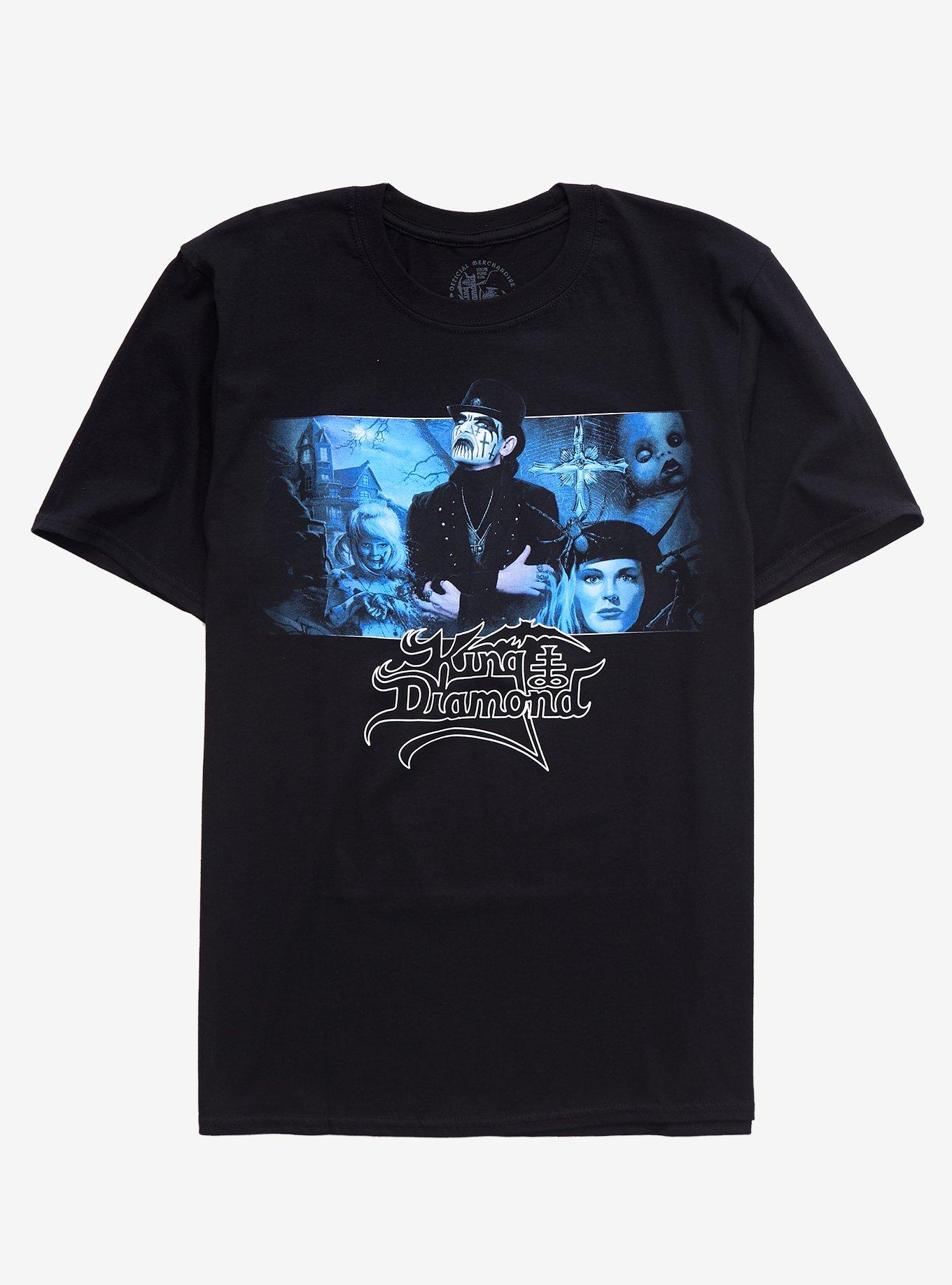 King Diamond Horror Concept Art T-Shirt, BLACK, hi-res